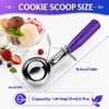 Ice Cream Scoop, Small Size Cookie Scoop with Trigger for