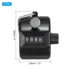PATIKIL Clicker Counter, 3 Pack Handheld Tally Counter Mechanical 4-Digit