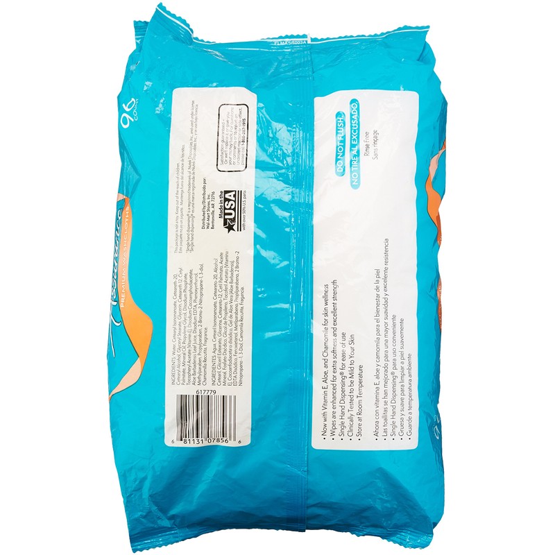 Assurance Pre-Moistened Extra Large Disposable Washcloths, 96ct