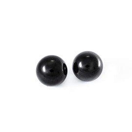 SN NATURSTEIN UG - Shungite Spheres 3 cm Polished | Gem Stone from Karelia - 2 Units