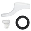 ustintec Upgrade RV Toilet High Profile Foot Pedal Compatible with