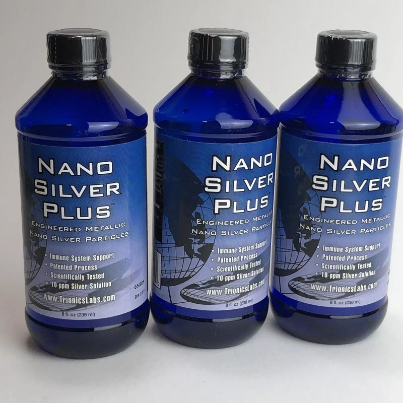 Trionics Labs 3x Nano Silver Plus Engineered Metallic Nano Silver