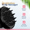 NAYEK Black scalp massage brush scalp massager scalp brush head