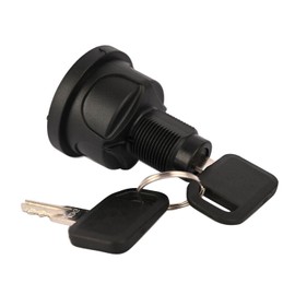 Ignition Switch with Key AUC18708, for John Deere 345 355 636M 648R 652M 661R GT235 GT245 LX277 X595 XUV550 Z720E Z930M UC10104 Replace TCA26088 AUC15805 AUC13979 TCA24615 Ignition Rotary Switch