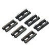 sourcing map DIP IC Chip Socket Adapter Flat Pin 18P