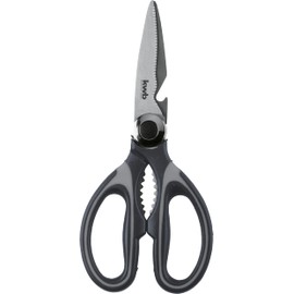 KWB Household Scissors 200 mm 020721 Bottle Opener Nutcracker for Left or Right Handed)