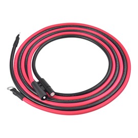 Farpida HYD01684 1304740 Truck Side Power Ground Cable 90" Fit for BOSS Plows Snow Plow Harness Repair Power/Ground Cable Truck Side Repair Harness Kit Replace BOSS HYD01684