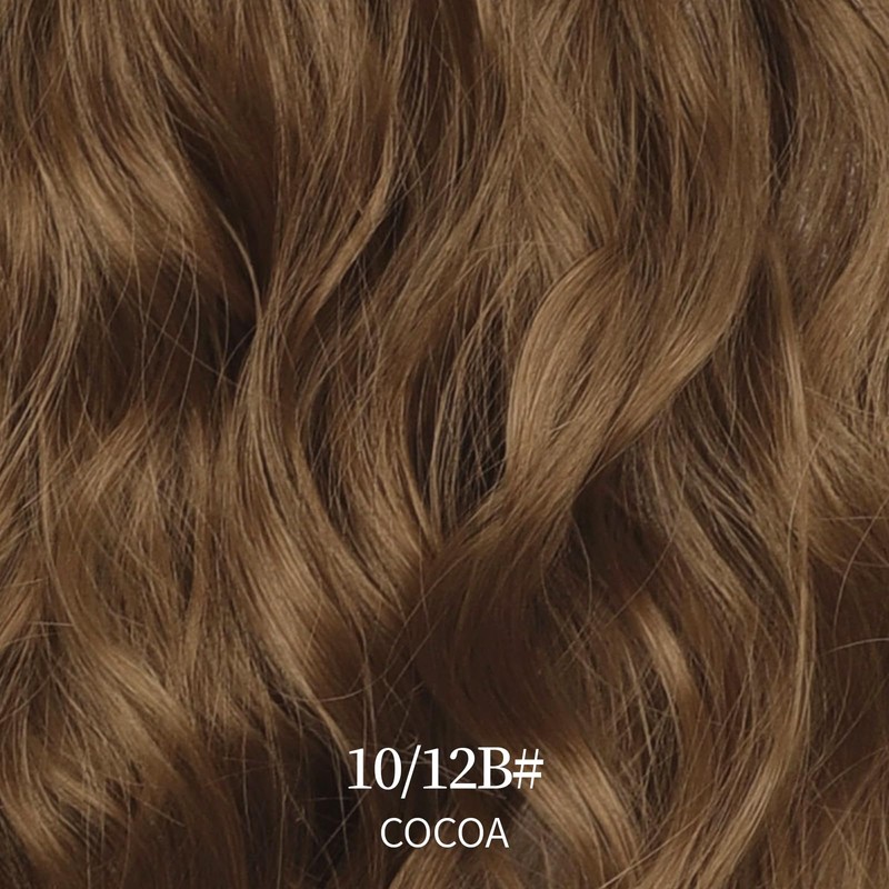 KooKaStyle Invisible Wire Hair Extensions with Transparent Wire Headband Adjustable