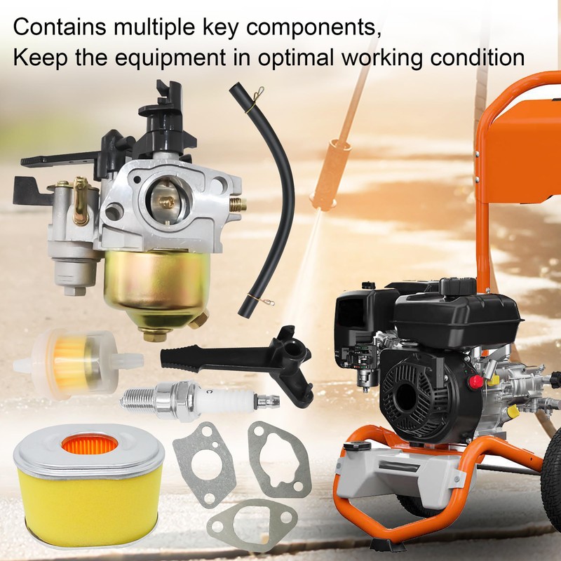 Carburetor Kit Compatible with Husqvarna PW3200 3200PSI 2.7GPM PW3100 3100