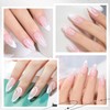 CHERIMOYA Esmalte Liner 8ml,Fino para Punta Francesa-Blanco