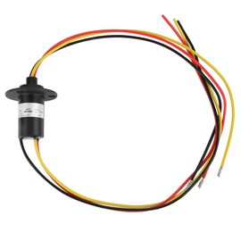 15A Electric Slip Rin, 3 Wire Wind Generator Slip Ring 0-600V 250RPM Slip Ring for Wind Turbines