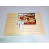 Bisetti BT-26122 Medium Pallet Wood Cutting Board/Tray, 11.8 x 7.9
