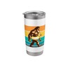 Bigfoot ducky floatie cryptid humorous mysterious absurd Stainless Steel Insulated
