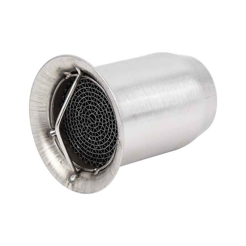 F FIERCE CYCLE 60mm Universal Motorcycle Can Muffler Baffle Pipe