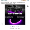 Yamaha Golf Cart LED Emblem/Nameplate