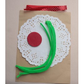 Ruwado DIY Roses Kits Paper Cute Simulation Flower Bouquet for DIY Crafting Home Decoration Mother’s Day Father’s Day Thanksgiving Teacher Day Christmas (Rose)