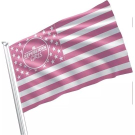 Trade Winds 3X5 TRUMP VANCE 2024 LADIES WOMEN GIRL FOR TRUMP FLAG BANNER
