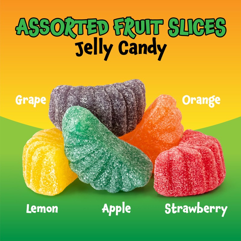 Fruit Slices - 2 Pound Bulk Pack (65 Count) -