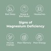 Magnesium Glycinate Capsules 1300mg | 4-in-1 Complex | 8 Hour