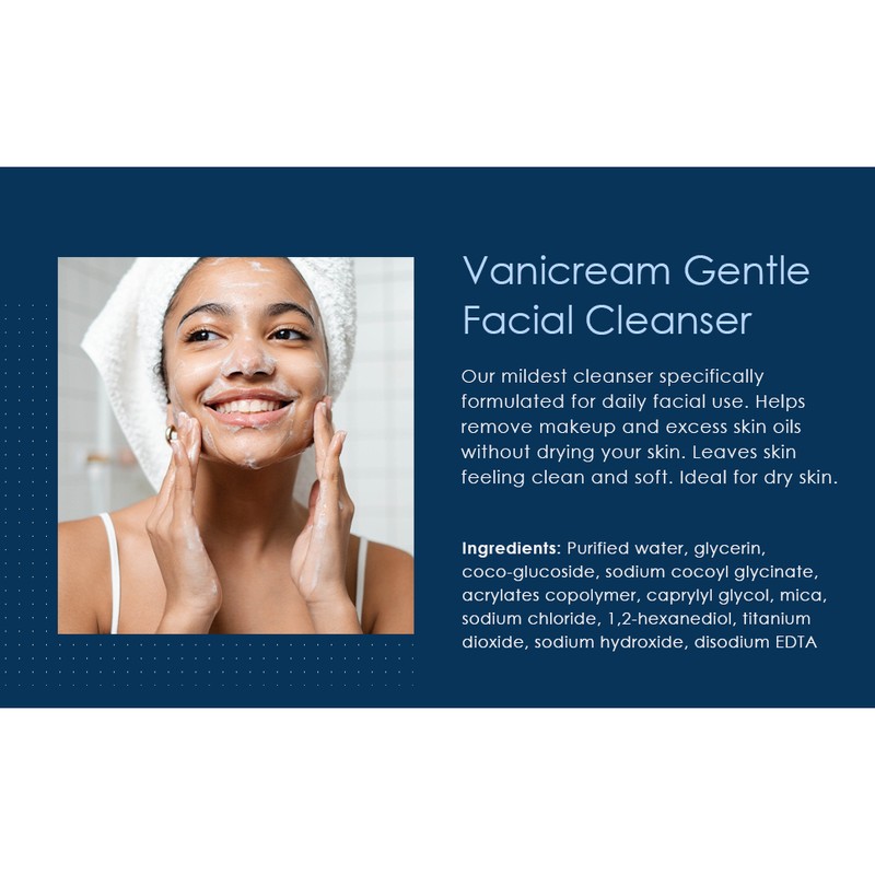 Vanicream Gentle Facial Cleanser 237ml / 74ml
