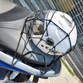 Owner Clan Motorcycle helmet securing net / 오토바이 헬맷 고정 그물망 네트