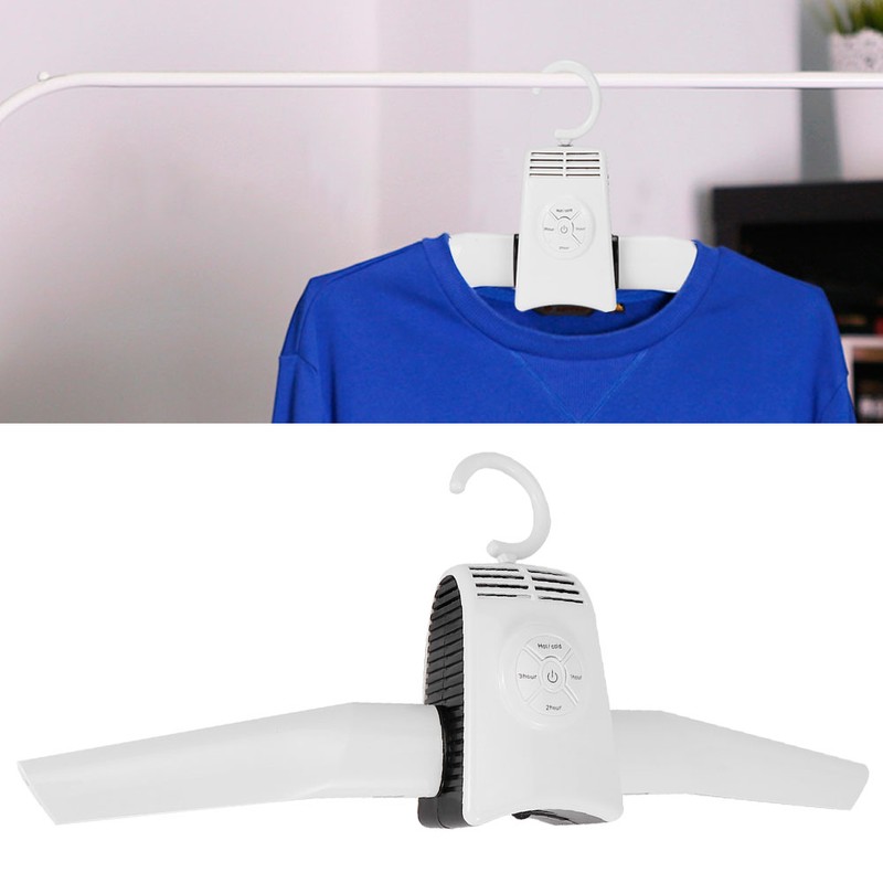 Portable Electric Clothes Drying Rack Folding Laundry Shoes Dryer Hanger