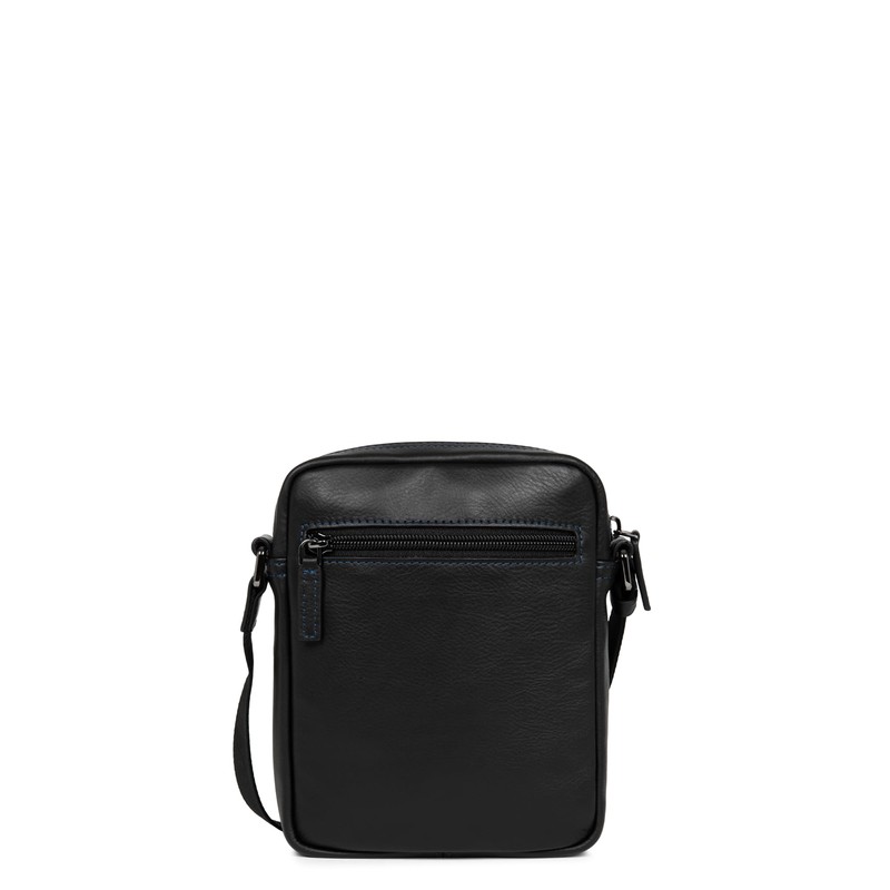 Lancaster small bag, black/blue
