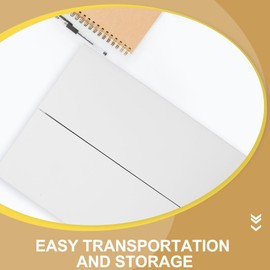 JECOMPRIS 1 Set Folding Display Board Tri Fold Poster Boards Project Boards Trifold Science Boards Trifold Photo Display Board Large Poster Board Presentation Board Presentation Supplies