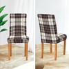 xigua Chair Covers 4 Pack,Dining Chair Slipcover Washable Removable for