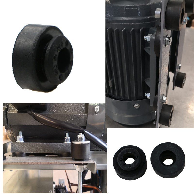 12 Pack Rubber Feet,High Damping Vibration Damping Ring for Electric