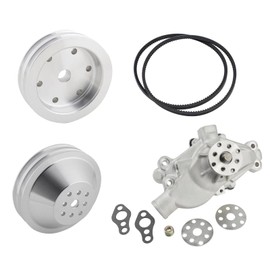 AFCO Small Block Fits Chevy Short Water Pump & Reduced Pulley Combo