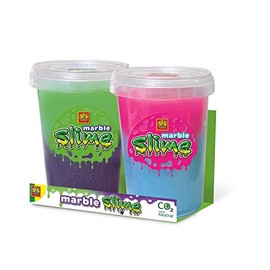 SES Creative 15025 Marble Slime-Duo Pack 400gr