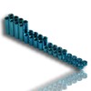 mokedo-factory M4WD Aluminum Spacer Set 1.5mm/3mm/6mm/12mm 8 Each (Blue)