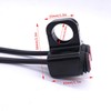 Taiss 7/8″ Waterproof Motorcycle ATV Handlebar Push Button Switch,12v Led