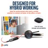Poly Blackwire 5210 Wired Headset (Plantronics) - Flexible Noise-Canceling Boom