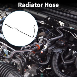 HOPESPANNER Radiator Hose Heater Hose No.T2H1418 for Land Rover Range Rover Velar 2017-2021 Black Plastic 1 Pc Coolant Pipe Good Sealing