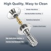 Pop Up Bathroom Sink Stopper, Universal Bathroom Sink Drain Strainer