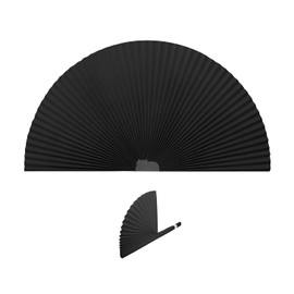 Arch Window Shades Black Pleated Blinds Easy Cut and Install Pleated Shades Blackout Blinds Black