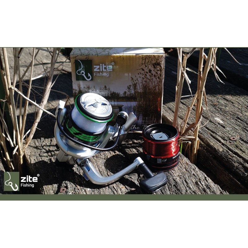 Zite Fishing Reel with Line Spool - Trout Reel Spinning