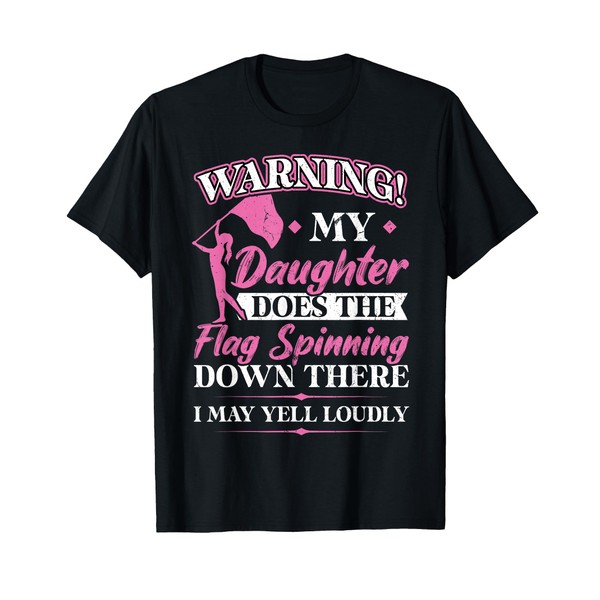 Mom Of A Color Guard - Colorguard T-Shirt