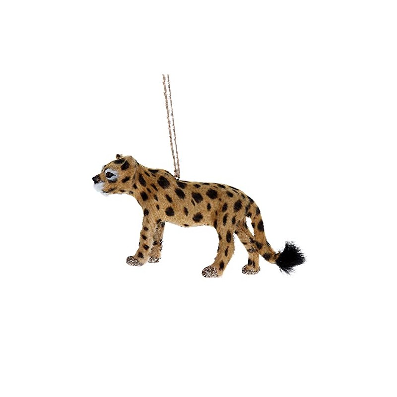 Crafty Capers Faux Fur Cheetah Tree Ornament | Wild Animal