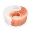 Lebensquelle Plus Salt Crystal Tea Light Holder Yin Yang Orange