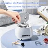 Pulitore Ultrasuoni, Display LED Timer Portatile Pulitore Ultrasuoni Apparecchio Denti,per