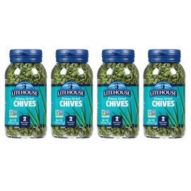 Litehouse Freeze Dried Chives, 0.25 Ounce, 4-Pack