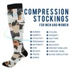 Wusikd Cats Compression Socks for Women and Men Circulation Cute