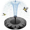 AISITIN Solar Power Bird Bath Fountain Pump Upgrade 2.5W Solar