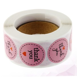 Operitacx 500 Stück Dankeschön-aufkleber für Umschläge Briefaufkleber Aufkleber Geburtstagsparty Rollenaufkleber Weihnachtsaufkleber Thanksgiving-aufkleber Rolle