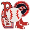 5Pcs Boston Fans' Favorite Baseball Iron On Patches for Hats