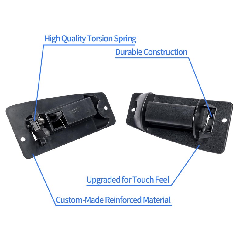 Aoerzn Premium Extended Cab Door Handle Rear Left Driver and