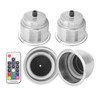 Kuuleyn Drink Cup Holder, 4Pcs DC 12V RGB LED Car